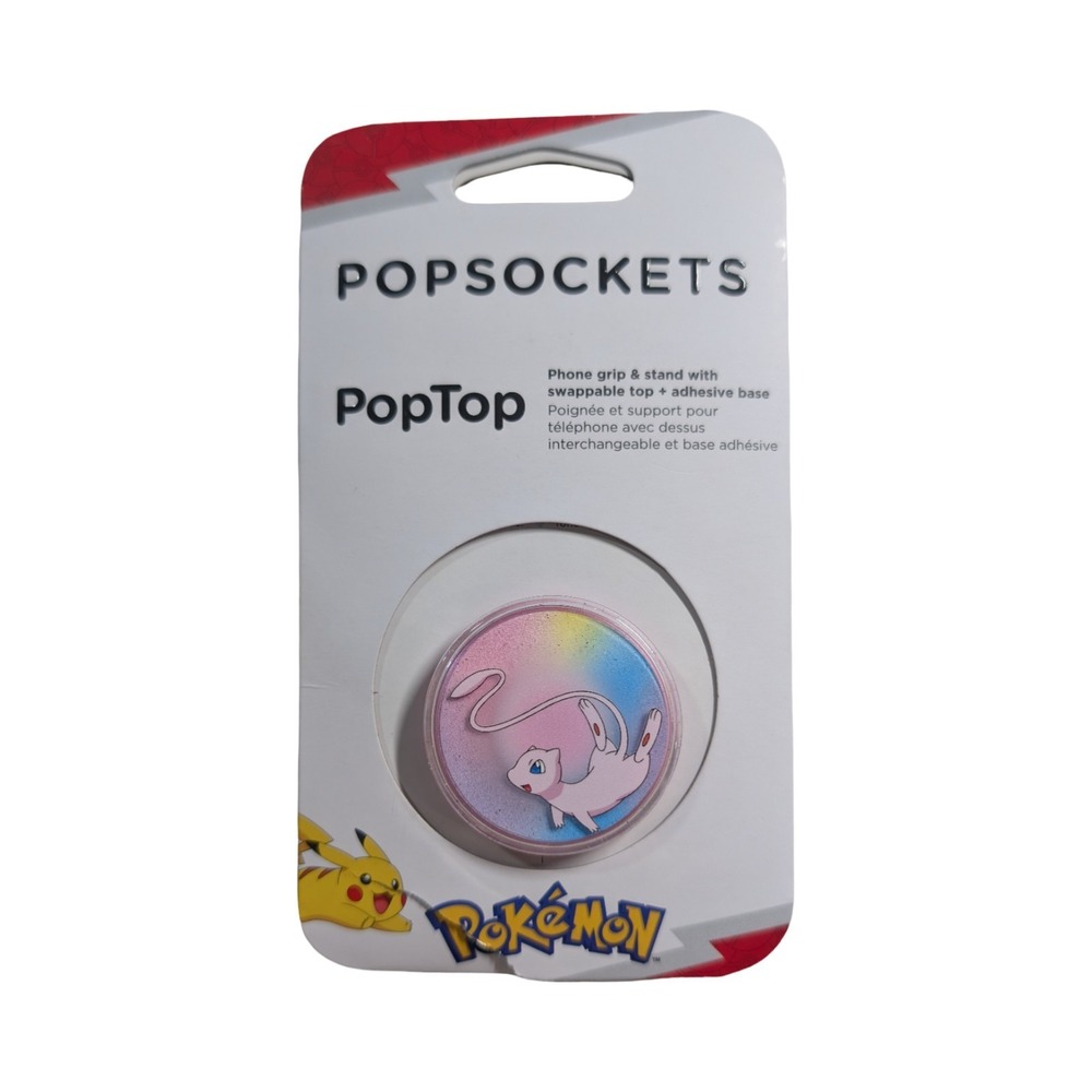 13-O PopSockets Pokemon Mew Whimsy PopTop Phone Grip Stand Swappable Top